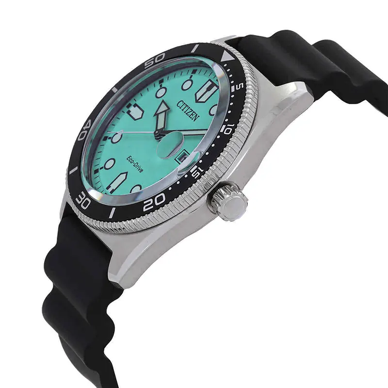 Citizen Eco-Drive Turquoise Tiffany Blue Dial Men's Watch | AW1760-14X